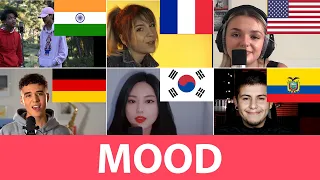 ¿Quien Canta mejor?: Mood - 24kGoldn ft. Iann Dior ( 12 países )