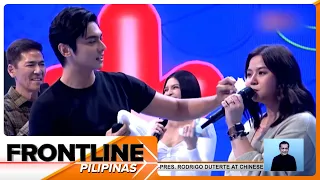 Kulitan nina Kiko Estrada, Miles Ocampo sa 'Eat Bulaga,' kinakiligan | Frontline Pilipinas