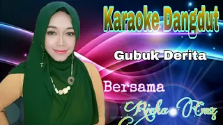 Gubuk Derita | Yusnia | Karaoke Dangdut Duet Bersama Rieka Cmz