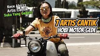 Tampil Maco!! Inilah 7 Artis Cantik yang Doyan Geber Motor Gede