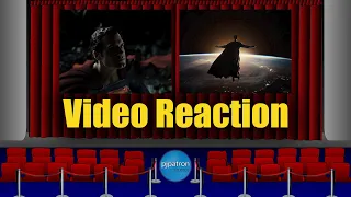 Superman's Flight 2.0 (but it's with the red and blue suit) Reaction