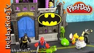 PLAY-DOH Batman In Gotham Story PART 2 HobbyKidsTV