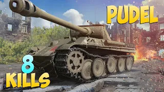 Pudel - 8 Frags 4.4K Damage - His territory! - World Of Tanks