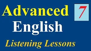 Learn American English★Learn to Listen to English★ Advanced English Listening Lessons 7✔