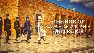 Changing of  Guards at Anıtkabir ( Ataturk's Mausoleum ,Ankara, Turkey)