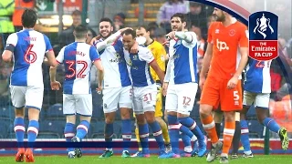 Blackburn Rovers 2-0 Blackpool - Emirates FA Cup 2016/17 (R4) | Official Highlights