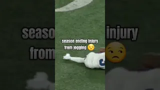 Weird season ending injury While walking! New York Giants Sterling Shepard