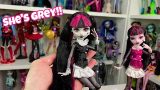 Monster High Reel Drama Draculaura doll review!!