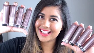 NEW Maybelline CREAMY MATTE Lipstick Shades: Lip Swatches & Review!