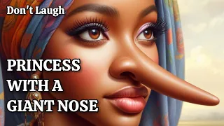 Don't Laugh at Her Nose The Princess with a Giant elephant Nose! AFRICAN Folktal #africanstories