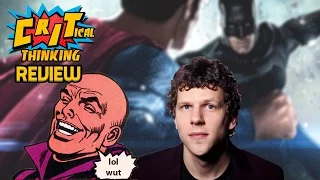 Jesse Eisenberg as Lex Luthor - Critical Thinking Review