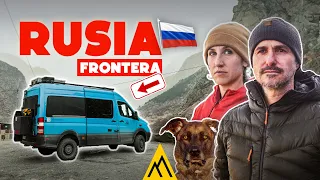 Crossing the RUSSIAN BORDER in 2024 in our Camper Van