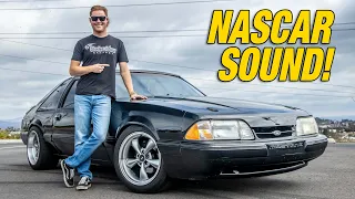 My Foxbody's New Custom Exhaust SOUNDS INSANE!