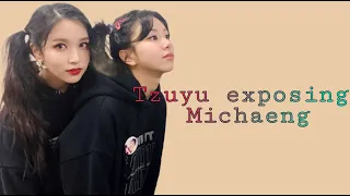 Tzuyu exposed Michaeng