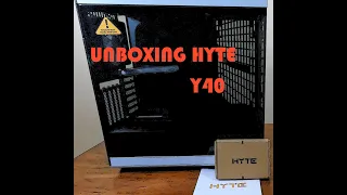Hyte Y40 S-Tier PC Case Unboxing and Thoughts