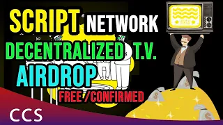 🔴 Script Network Airdrop - Decentralized TV 🎁 FREE and Confirmed Airdrop Tutorial Step by Step