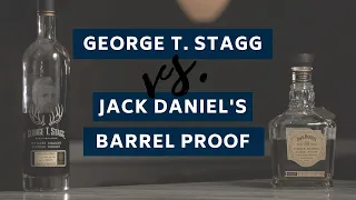 Is Stagg REALLY as Good as Bourbon Gets? | George T Stagg vs Jack Daniel's Barrel Proof BLIND REVIEW