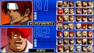 The King of Fighters 2002 All Characters [PS2]