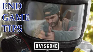 Endgame tips and tricks, horde strategy, weapons, skills. Days Gone
