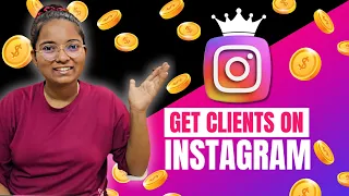 How to find clients on instagram as a Freelancer (FAST) 🚀 | Shruti Rajput