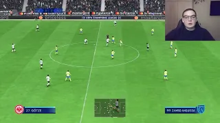 Eintracht Frankfurt vs Napoli My reactions and comments FIFA 23