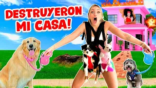 24 HORAS SIENDO MAMÁ DE 4 TERREMOTOS !!! 😱🏡 | Katie Angel