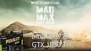 Mad Max [PC] GeForce GTX 1050 Ti 4GB GDDR5 & Intel i7-3770