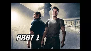 A WAY OUT Gameplay Walkthrough Part 1 - Co-op with Tara (4K Let's Play Commentary)