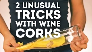 2 unusual tricks with wine corks l 5-MINUTE CRAFTS