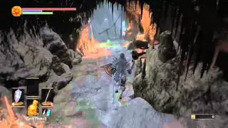 Dark Souls 3. Catacombs bridge how to break it and survive.