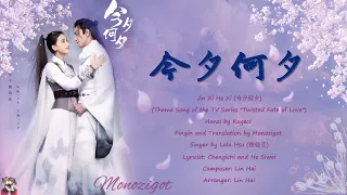 OST. Twisted Fate of Love || Jin Xi He Xi (今夕何夕) by Lala Hsu (徐佳莹) || Video Lyric Translation