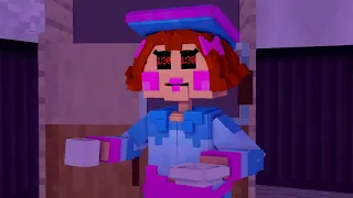 (mine imatorfnaf)1:35 am and step closer voices fazbear frights fnaf minecraft animation