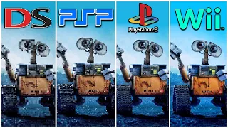 WALL-E (2008) Nintendo DS vs PSP vs PS2 vs WII (Which one is better!)