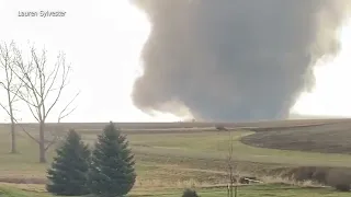 Iowa tornado: Wapello County hit by large twister