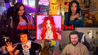 Streamers Reactions to April Fooze's New Song(s)