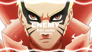 Enemy - tommee profitt ft. beacon light & sam tinnesz  (Edit audio)