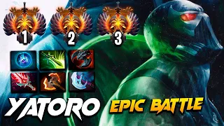 YATORO ANTI MAGE - EPIC BATTLE - Dota 2 Pro Gameplay [Watch & Learn]