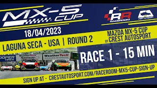 Mazda MX-5 Cup - Laguna Seca - Race 1