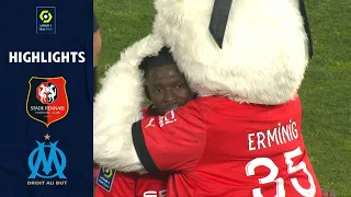 STADE RENNAIS FC - OLYMPIQUE DE MARSEILLE (2 - 0) - Highlights - (SRFC - OM) / 2021-2022