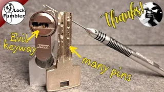 Tough ABUS lock, the Bravus 4000, picked and gutted [218]