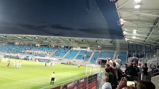 Chemnitzer FC - BFC Dynamo 23.09.2020 Elfmeter zum 0:1 für den BFC Siegtreffer