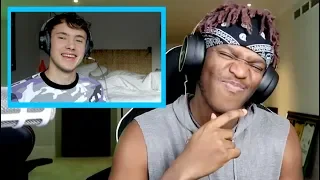 Reacting to KSI reacting to my "INSECURE" DISS TRACK!