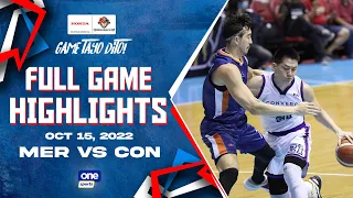 Converge vs. Meralco highlights | Honda S47 PBA Commissioner's Cup 2022 - Oct. 15, 2022