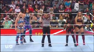 Sonya Deville & Chelsea Green vs Raquel Rodriguez & Liv Morgan: Raw July 17 2023