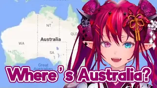 IRyS can't find where is Australia