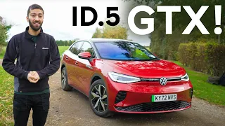 New Volkswagen ID.5 GTX: Like A Big Electric Golf R?