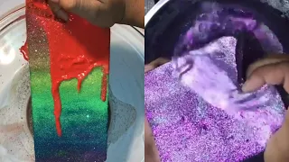 CRUSHING SOAKING FLORAL FOAM | Pressing Wet Foam ASMR