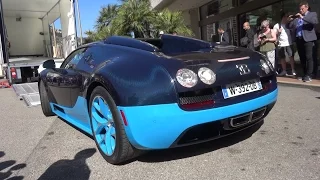 Bugatti Veyron 16.4 GS Vitesse On The Road In Monaco!