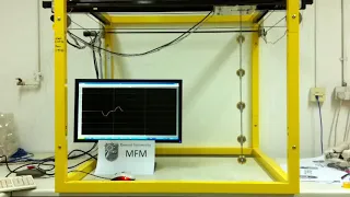 09 Quintuple pendulum: Frequency modulation control.