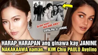 SUPALPAL Janine Gutierrez sa KIMPAU Kim Chiu Paulo Avelino GRABE NAKAKAAWA NAMAN pala...